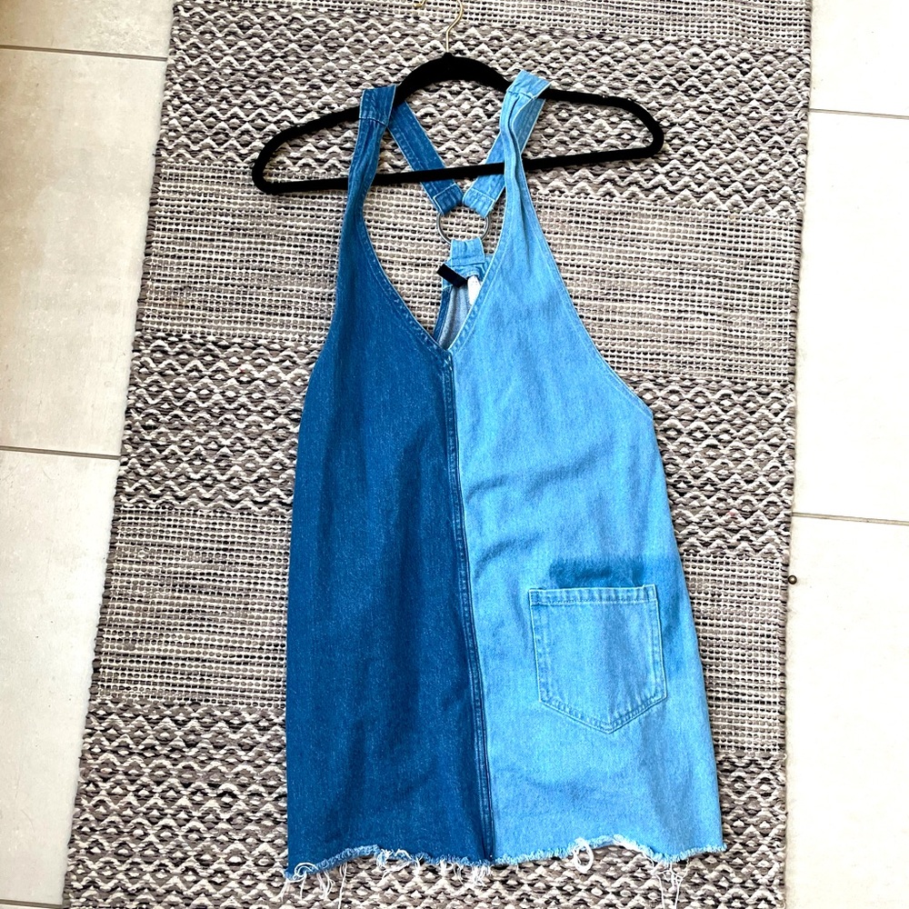 Jean dress with pocket🌞